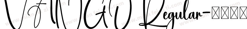 VANGO Regular字体转换